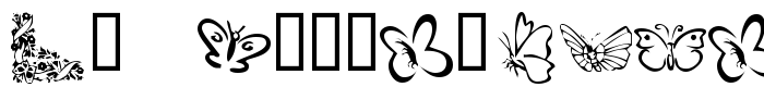 шрифт KR Butterflies