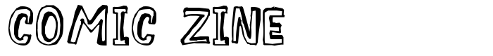 шрифт Comic Zine