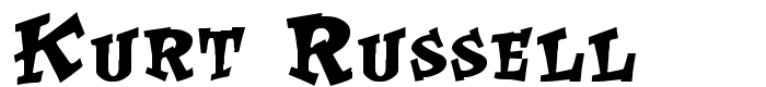 шрифт Kurt Russell