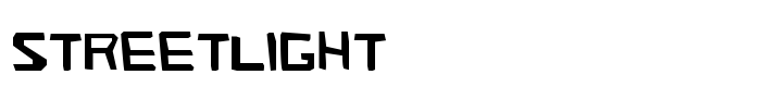 шрифт Streetlight
