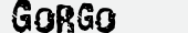 шрифт Gorgo