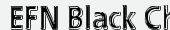 шрифт EFN Black Chrome
