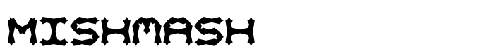 шрифт Mishmash
