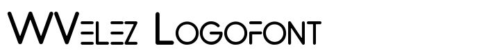 шрифт WVelez Logofont