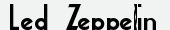 шрифт Led Zeppelin II