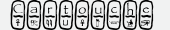 шрифт Cartouche