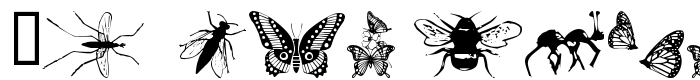 скачать шрифт WM Insects предпросмотр шрифта WM Insects