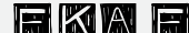 шрифт FKA Font