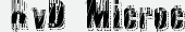 шрифт RvD Microcode