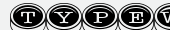 шрифт Typewriter Keys