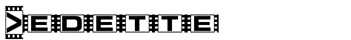 скачать шрифт Vedette предпросмотр шрифта Vedette