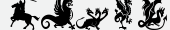 шрифт Mediaeval Bats