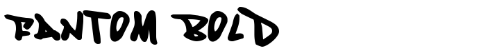 шрифт Fantom Bold