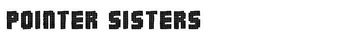 скачать шрифт Pointer Sisters предпросмотр шрифта Pointer Sisters