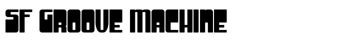 скачать шрифт SF Groove Machine предпросмотр шрифта SF Groove Machine