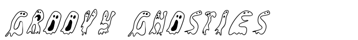 шрифт Groovy Ghosties