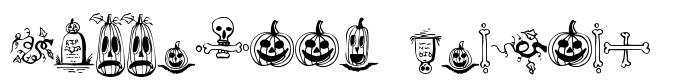 шрифт Halloween Borders