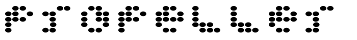 предпросмотр шрифта Propeller Fuel