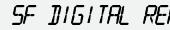 шрифт SF Digital Readout Heavy