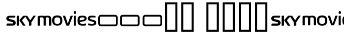 скачать шрифт SKY logos предпросмотр шрифта SKY logos