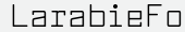 шрифт LarabieFont