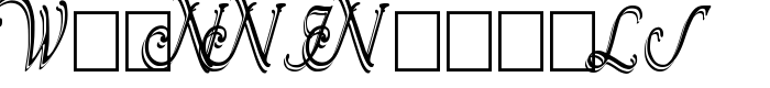 скачать шрифт Wrenn Initials предпросмотр шрифта Wrenn Initials