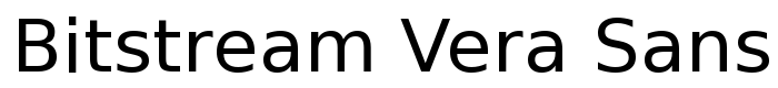 скачать шрифт Bitstream Vera Sans предпросмотр шрифта Bitstream Vera Sans