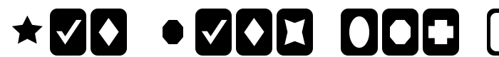 скачать шрифт Cut Outs for 3D FX предпросмотр шрифта Cut Outs for 3D FX