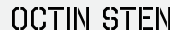 шрифт Octin Stencil Free