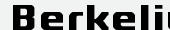 шрифт Berkelium Type