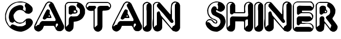 шрифт Captain Shiner